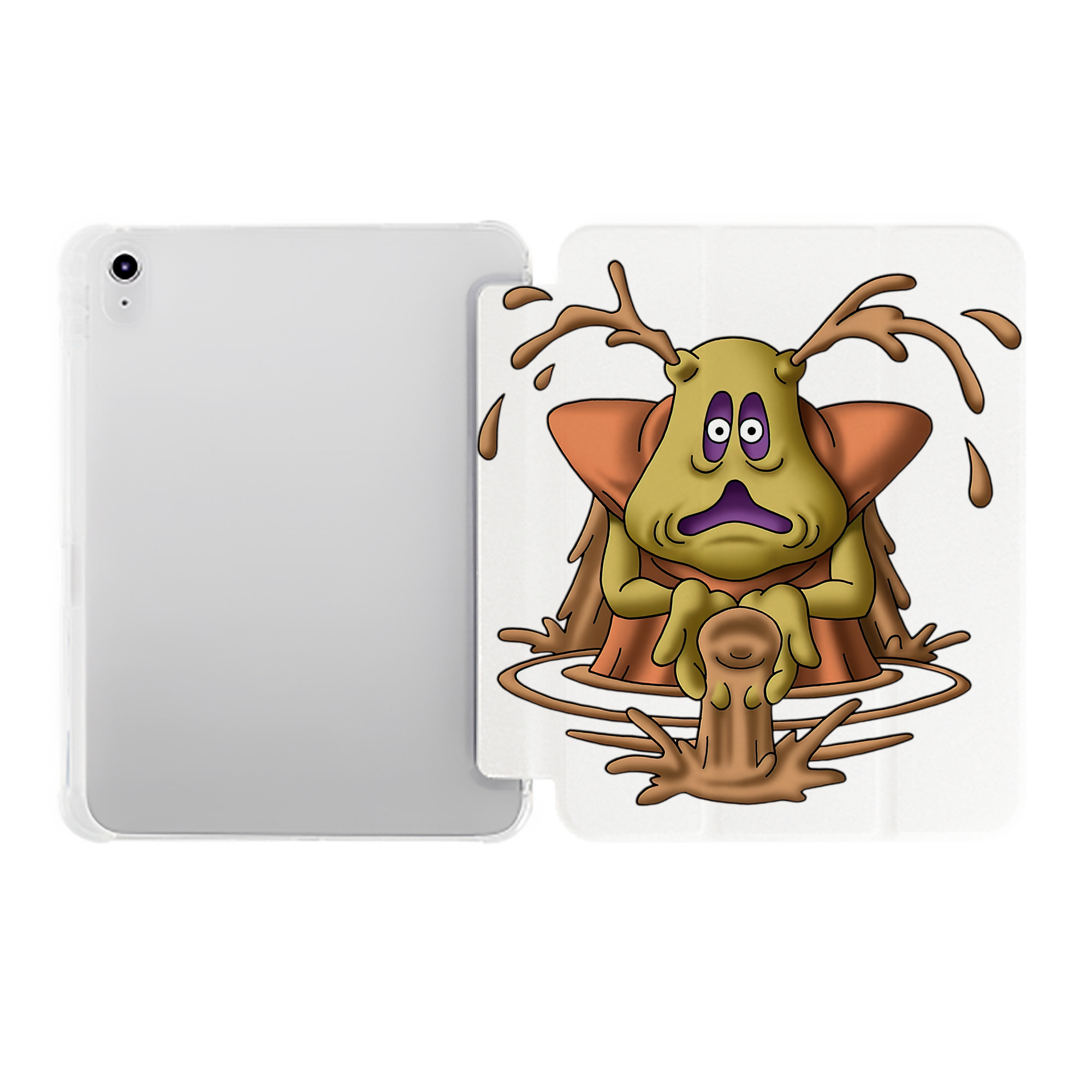 （画像用） ドラゴンクエスト Doragon Kuesuto Dragon Quest IPad ケース ペン収納付き 三つ折りスタンド PUレザー×シリコン 対応機種9.5/10.5/10.9インチ